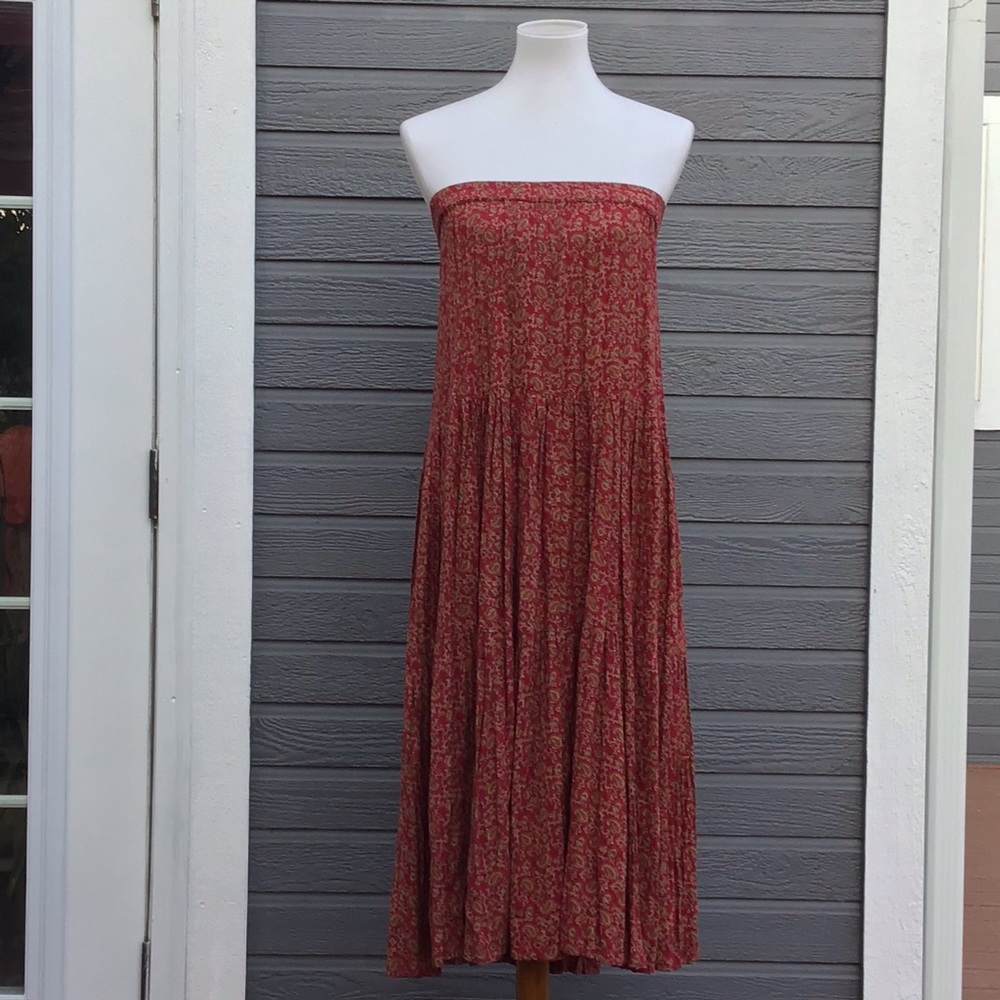 TANTRUMS BRAND FALL VIBE MAXI SKIRT/DRESS, MEDIUM - Picture 2 of 5